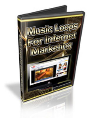 Product picture music loops for internet marketing